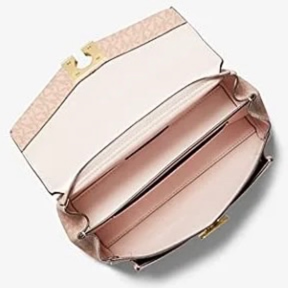 Michael Kors Medium Logo Crossbody. NWT - Picture 9 of 14